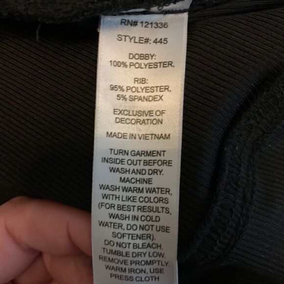 Black and Pink XS Koi Lite Full Zip - Picture 6 of 7